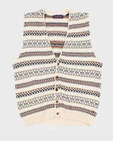 Vintage 90s Christopher Rand Cardigan Knit Vest - XXL