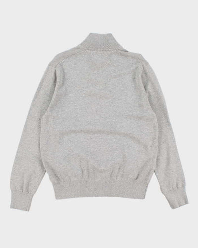 00s Tommy Hilfiger Knit Quarter Zip Jumper - L