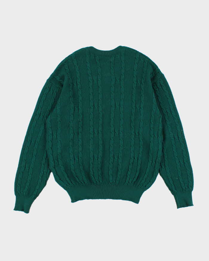 Vintage 80s Chemise Lacoste Wool Jumper - XL