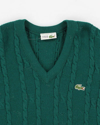 Vintage 80s Chemise Lacoste Wool Jumper - XL