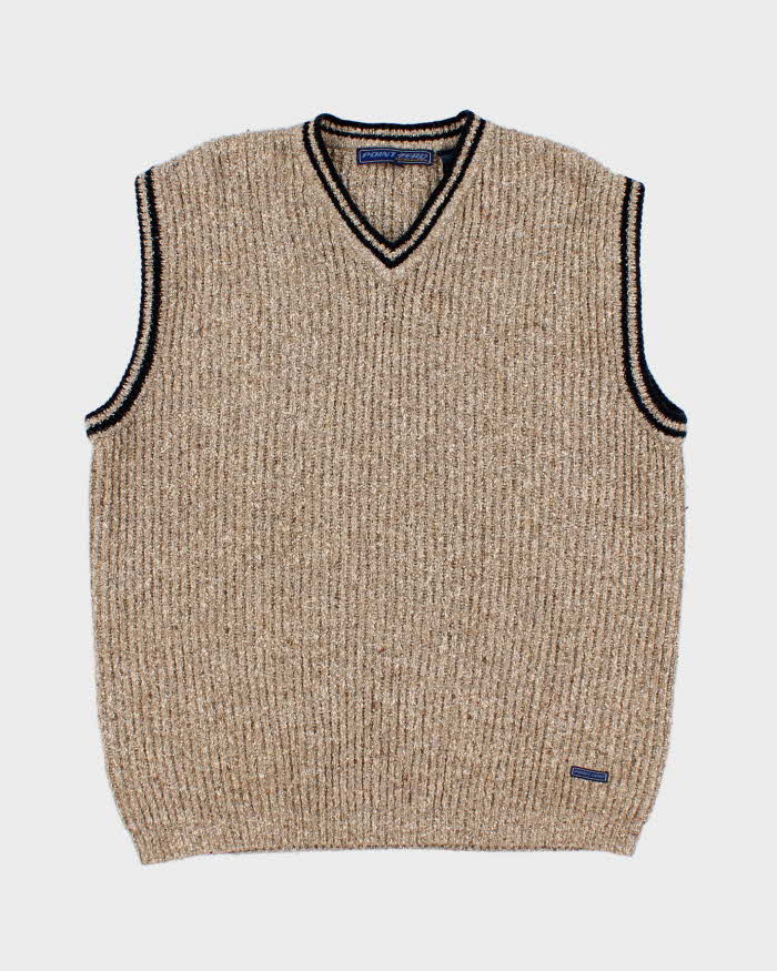 Vintage 90s Point Zero Knit Vest - XL