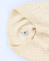 Vintagte 90s Carraig Donn Aran Wool Jumper - L