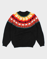 Vintage Men's Fair Isle Sheep Sweater - XL