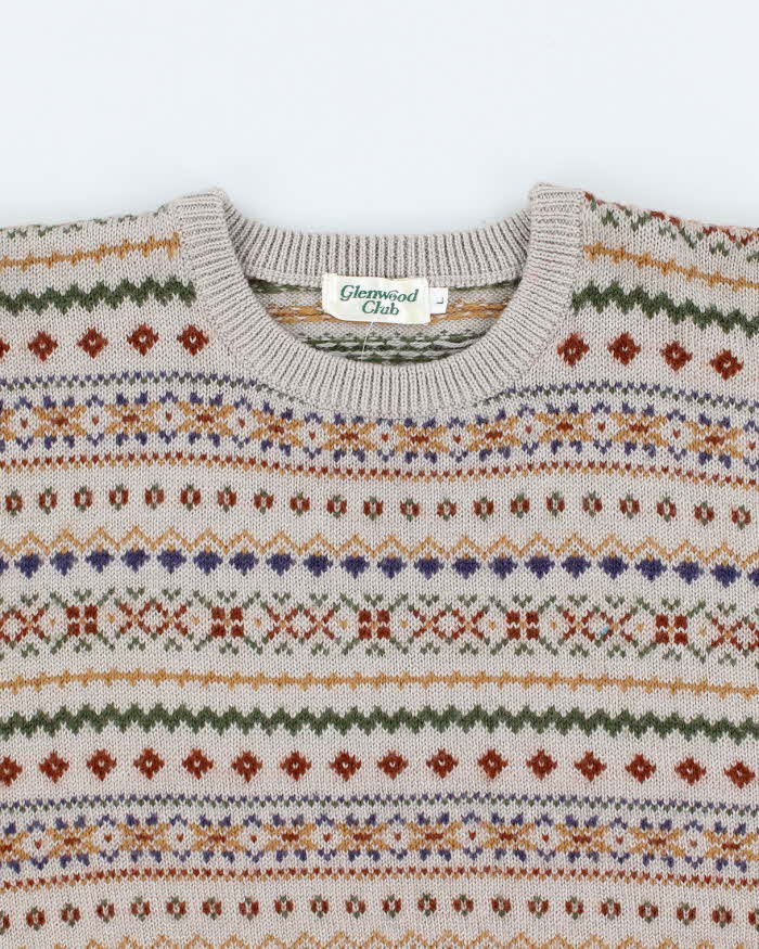 Vintage 90s Men's Sweater - M