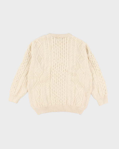 Vintage 90s Men's Aran Crafts Sweater - XL