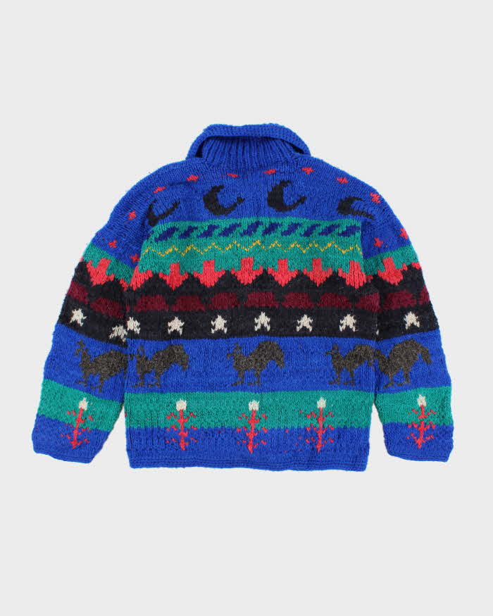 Vintage Handmade Men's Cardigan - XL