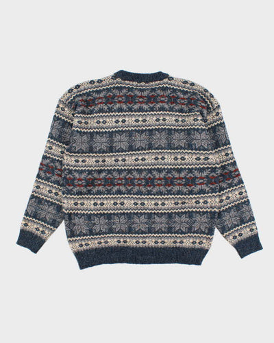 Vintage 80's Etchings Men's Sweater - L