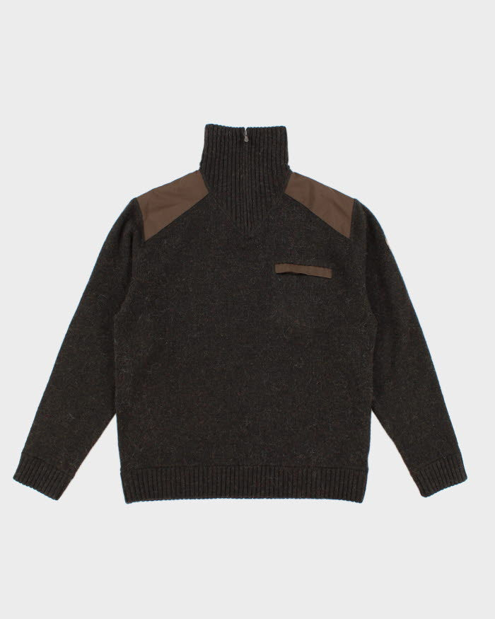 Fjall Raven Tech Detailed Wool Jumper - L