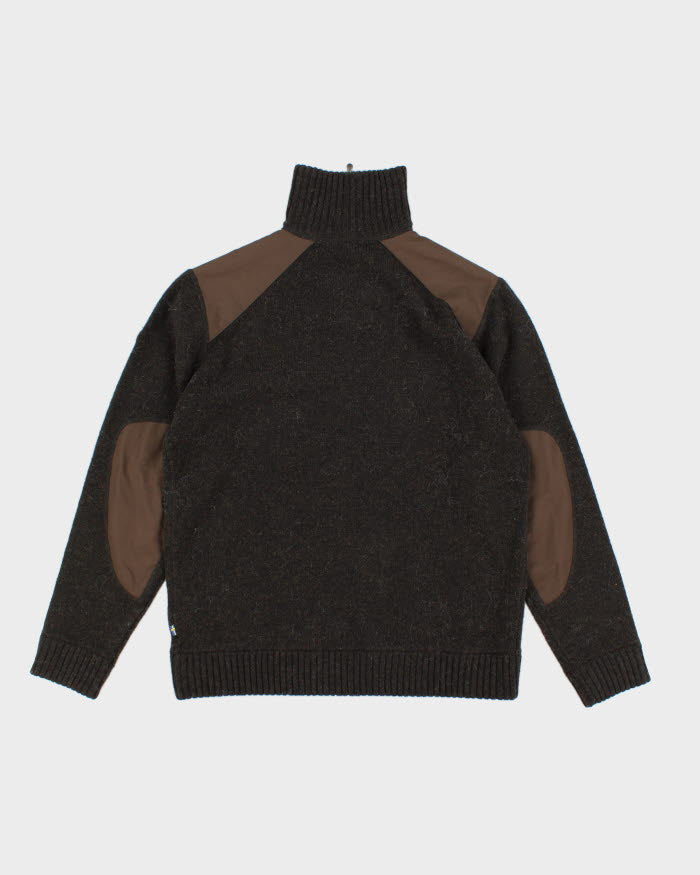 Fjall Raven Tech Detailed Wool Jumper - L