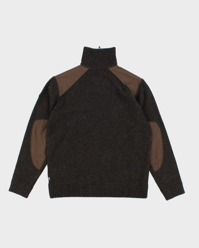 Fjall Raven Tech Detailed Wool Jumper - L