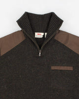 Fjall Raven Tech Detailed Wool Jumper - L