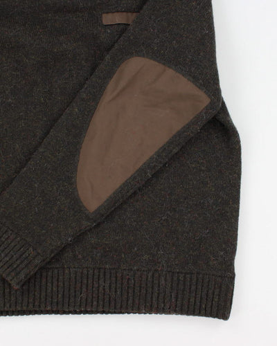 Fjall Raven Tech Detailed Wool Jumper - L