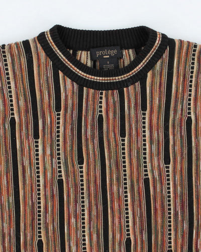 Vintage 90s/00s Protege Textured Jumper - L