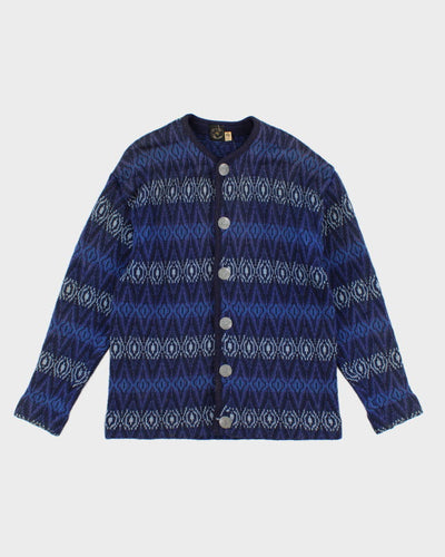 Vintage 80s Norvyk by Ren-Dale Norwegian Wool Cardigan - M
