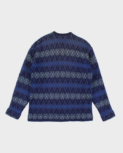 Vintage 80s Norvyk by Ren-Dale Norwegian Wool Cardigan - M