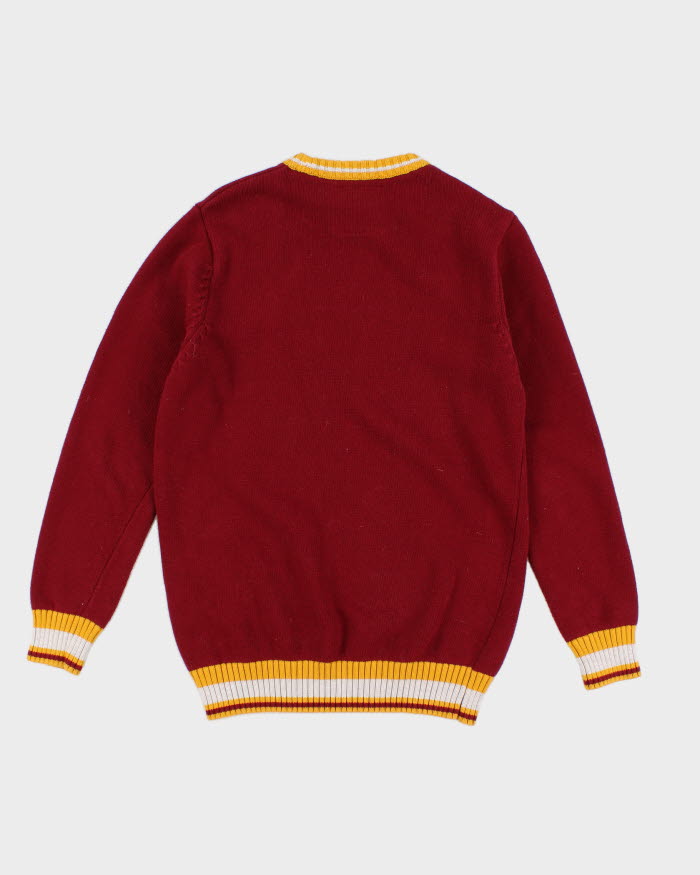 The Superdry Orange Label Red Knit Jumper - M