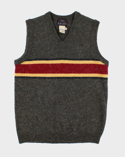 Vintage 90s Shetland Wool Vest - M