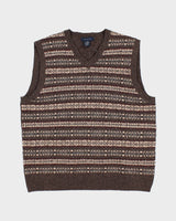 00s Lambswool/Cashmere Fair Isle Vest - L