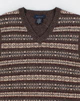 00s Lambswool/Cashmere Fair Isle Vest - L
