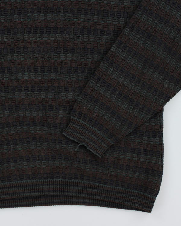Vintage 90s TT & Co Chunky Knit Jumper - L