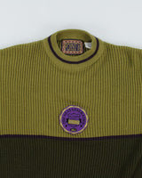 Vintage 90s Point Zero Green Jumper - M