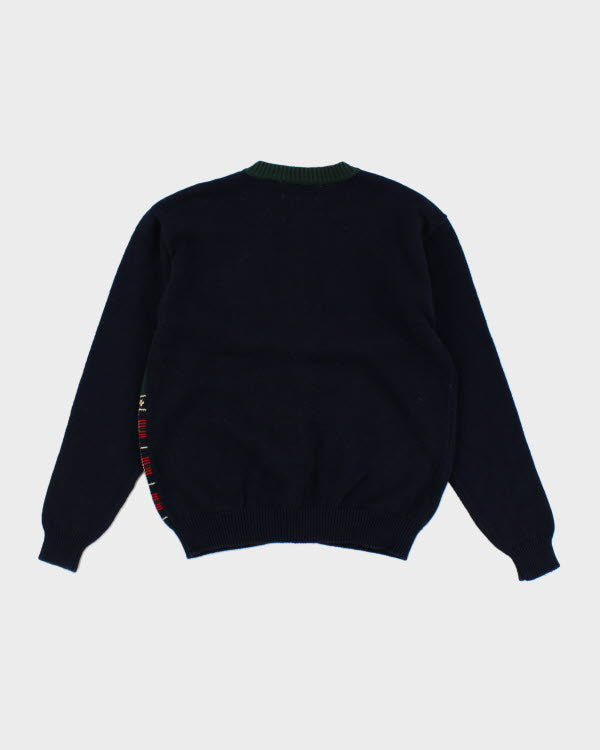 Vintage 90s Tabi International Tartan Detailed Cardigan - XS