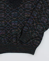 Vintage 80s/90s Nino Foriero V-Neck Knit Jumper - M