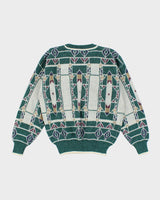 Vintage 90s Van Heusen Abstract Knit - M