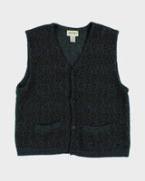 Vintage Eddie Bauer Wool Vest - XL