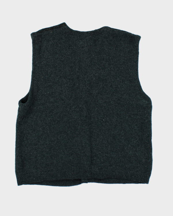 Vintage Eddie Bauer Wool Vest - XL