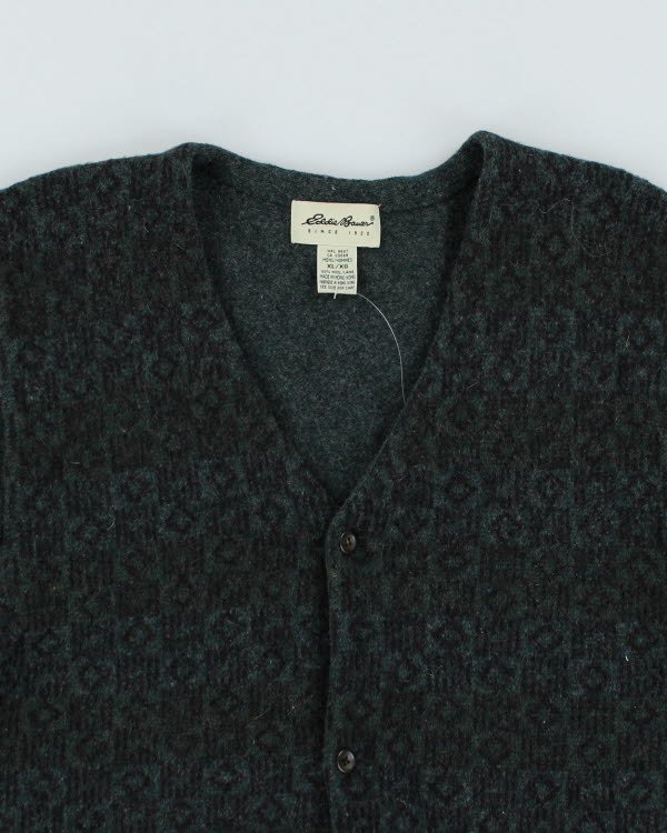 Vintage Eddie Bauer Wool Vest - XL