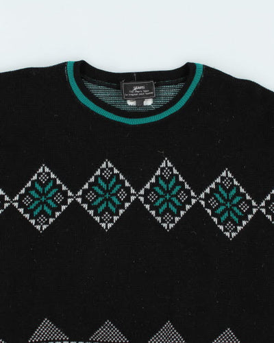 Vintage Sear Knit Jumper - M
