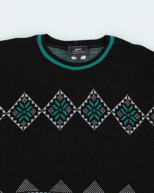 Vintage Sear Knit Jumper - M