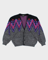 Vintage Sear Knit Cardigan - L