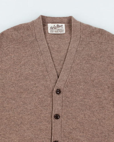 Vintage La Ronde Lambs Wool Cardigan - S