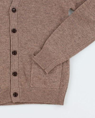 Vintage La Ronde Lambs Wool Cardigan - S
