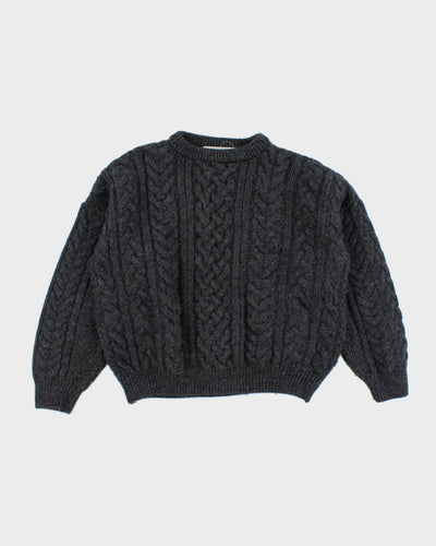 Vintage Irish Collection Cable Knit Jumper - XXL