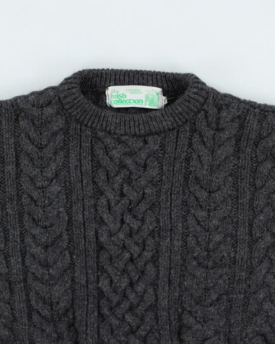 Vintage Irish Collection Cable Knit Jumper - XXL