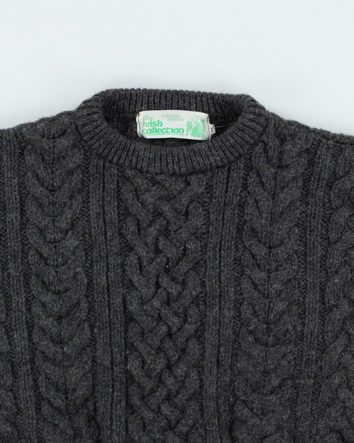 Vintage Irish Collection Cable Knit Jumper - XXL