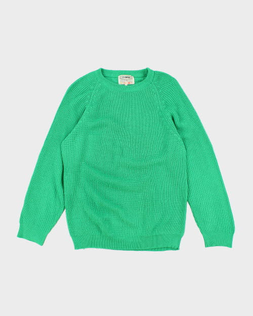 Vintage 90's Eye Poppers Block Colour Knit Jumper - S