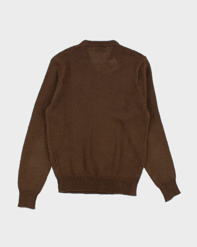 Vintage Beacon Aran Knit Jumper - L