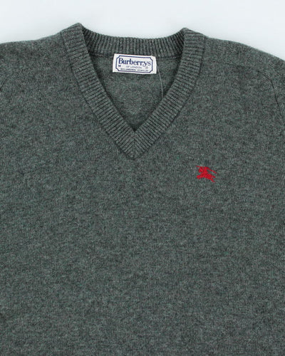 Vintage Burberry Lambswool Jumper - M