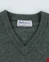 Vintage Burberry Lambswool Jumper - M