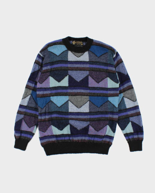 Vintage 90's La Vicunita Alpaca Wool Knit Jumper - L