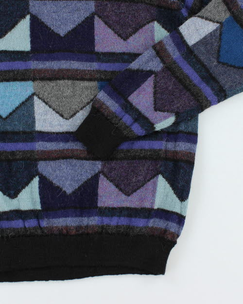 Vintage 90's La Vicunita Alpaca Wool Knit Jumper - L