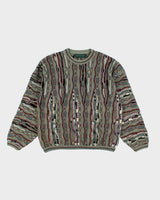 Vintage 90's Tundra Patterned Knit Jumper - M