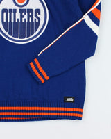 NHL Oilers Quarter-zip Jumper - XL