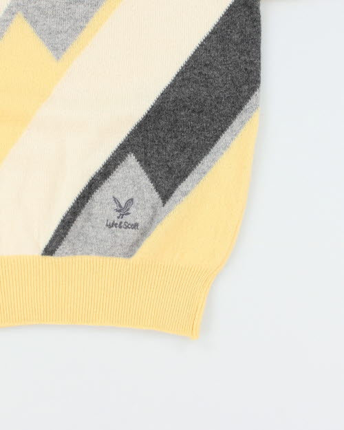 Vintage 90's Lyle Scott V-Neck Sweater - M