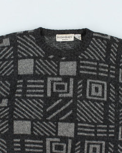 Vintage Yves Saint Laurent Wool Jumper - L