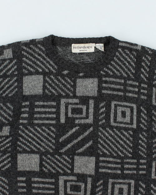 Vintage Yves Saint Laurent Wool Jumper - L